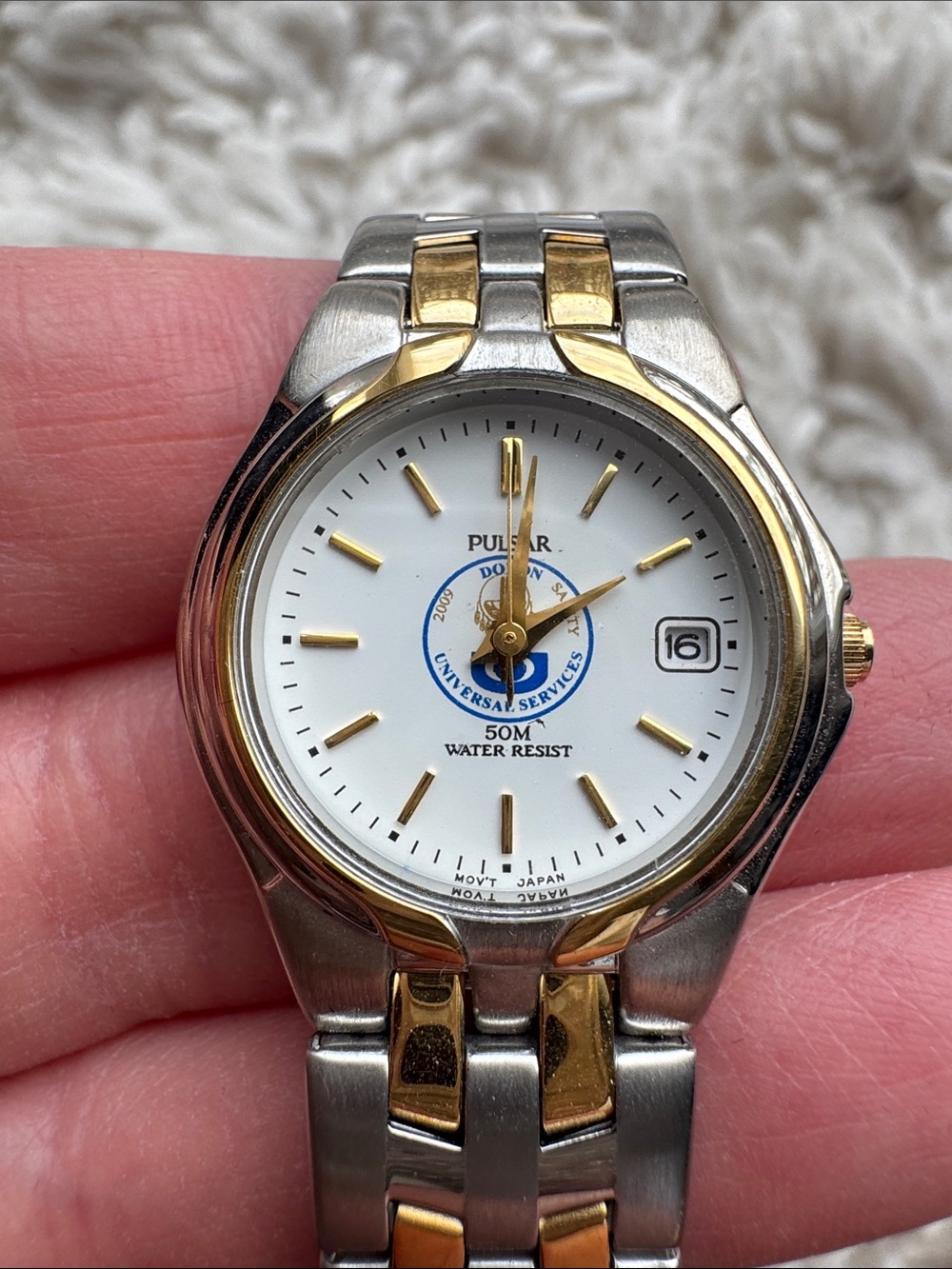🆕 Pulsar Two Tone Watch - Picture 3 of 5